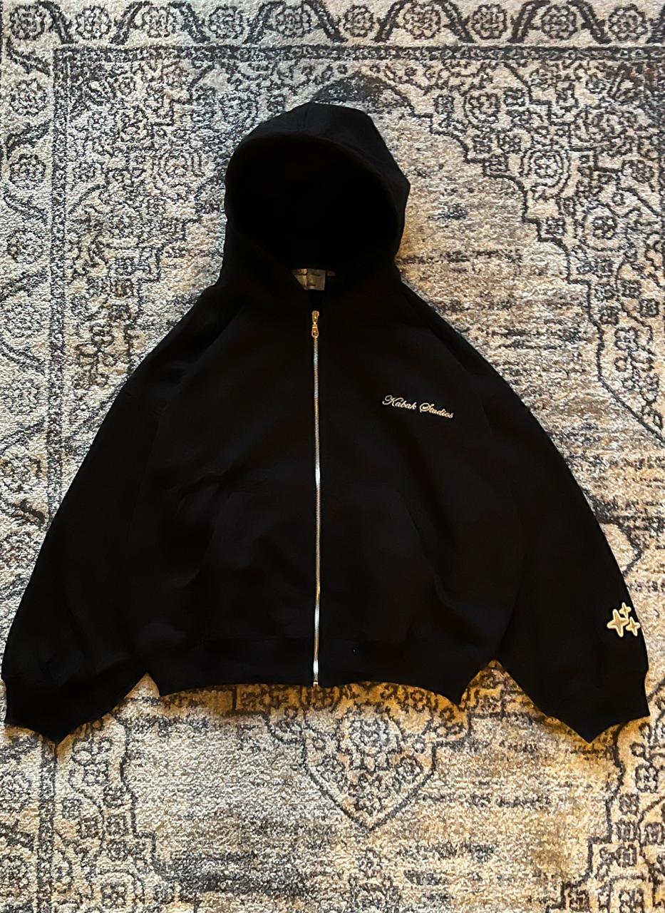 SIMPLE HOODIE by KABAK STUDIOS NEGRO โซ